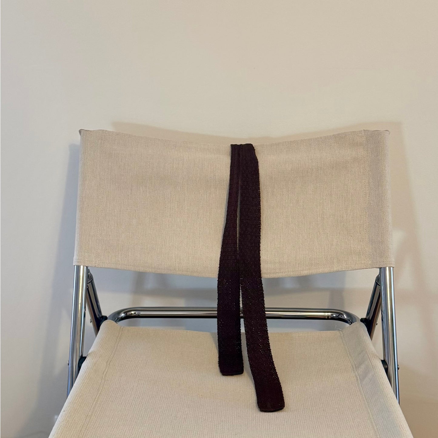 Edo Vintage Outfit - Cotton brown tie
